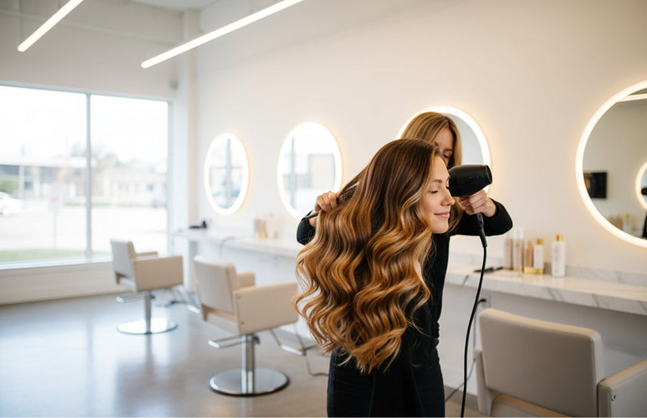 A salon-quality blowout at home