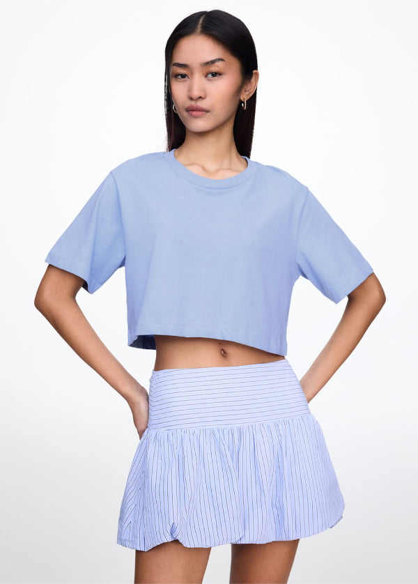 Oversize knit T-shirt