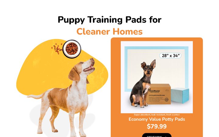Pet Pad Store page preview
