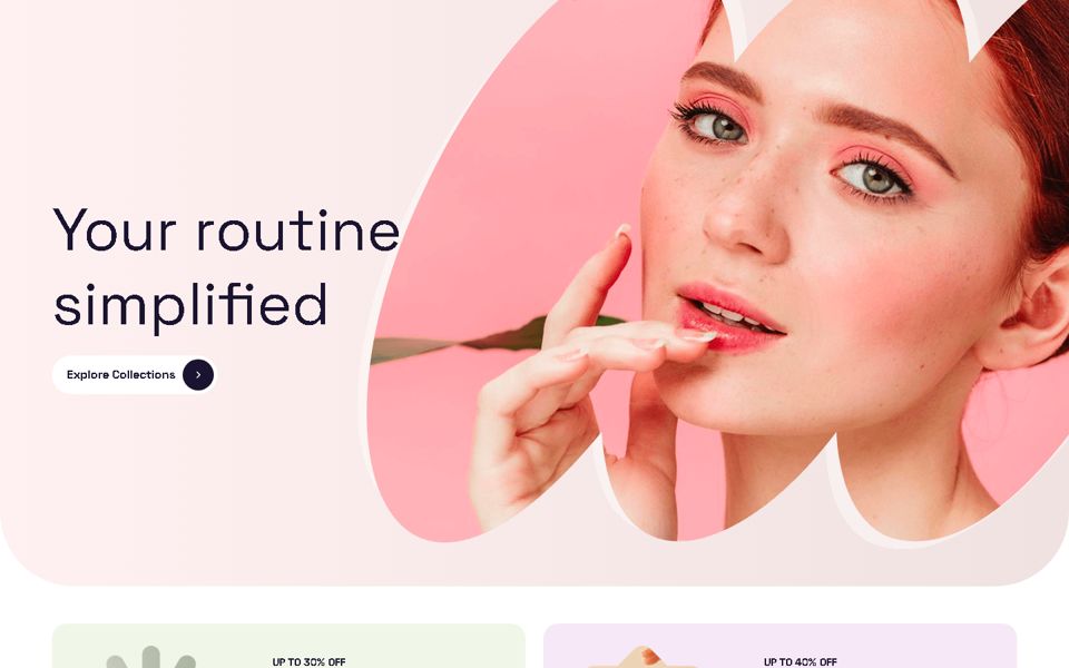 Routine Skincare page preview